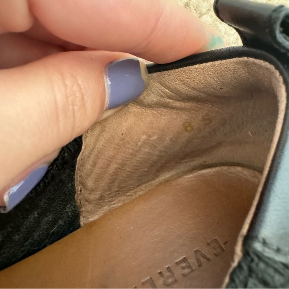 Everlane Black Day Glove ReKnit Flats - Picture 9 of 9